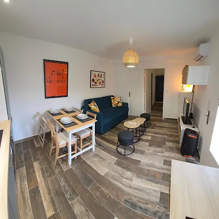 아파트 T2 Rez De Jardin De Au Calme